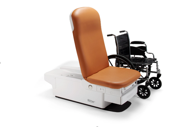 Ritter 225  Engelsiz® Muayene Koltuğu